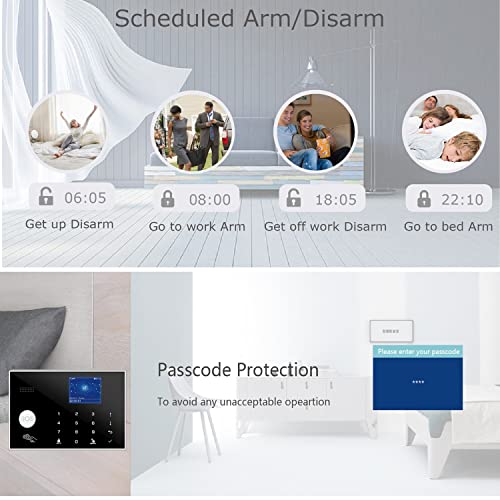 Smart Home Security System with 17-Piece Kit