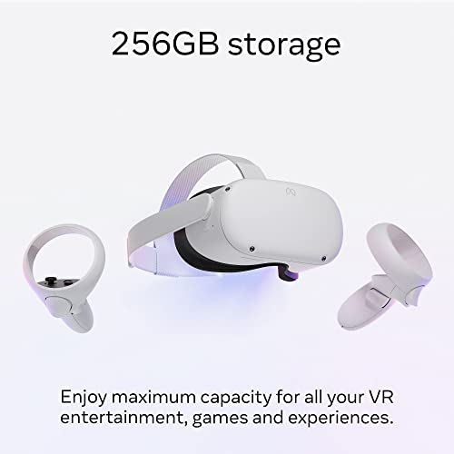 Meta Quest 2 — Advanced All-In-One Virtual Reality Headset — 256 GB Get Meta Quest 2 with GOLF+ and Space Pirate Trainer DX included