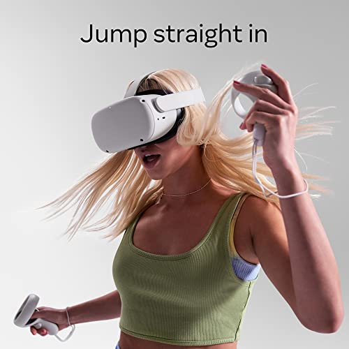Meta Quest 2 — Advanced All-In-One Virtual Reality Headset — 256 GB Get Meta Quest 2 with GOLF+ and Space Pirate Trainer DX included