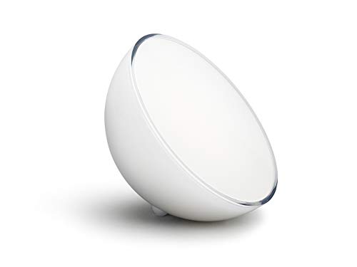 Philips Hue Go White and Color Portable Dimmable LED Smart Light Table Lamp (Requires Hue Hub, Works with Alexa, HomeKit and Google Assistant), White