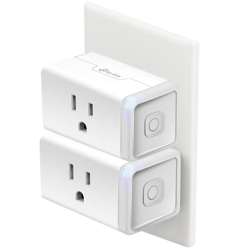 Smart Home Wi-Fi Outlet with Voice Control (2-Pack)