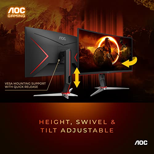 AOC C27G2Z 27" Ultra-Fast Curved Gaming Monitor
