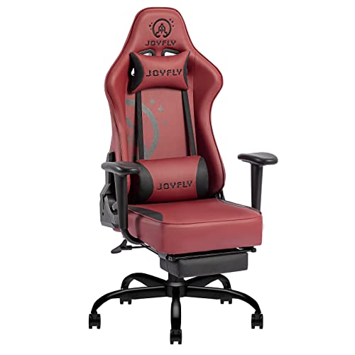 Ergonomic Gaming Chair with Footrest & Lumbar Support
