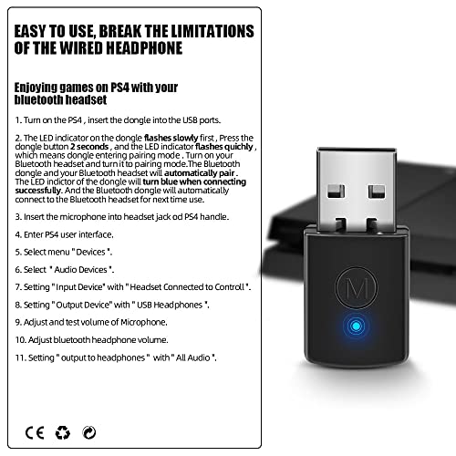 Mini Bluetooth Dongle for PS4/PS5 - Zamia