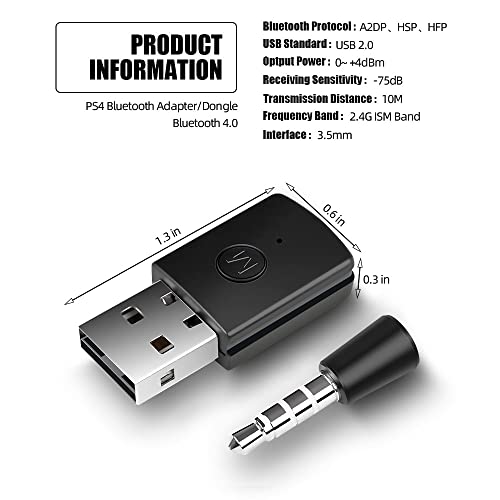 Mini Bluetooth Dongle for PS4/PS5 - Zamia