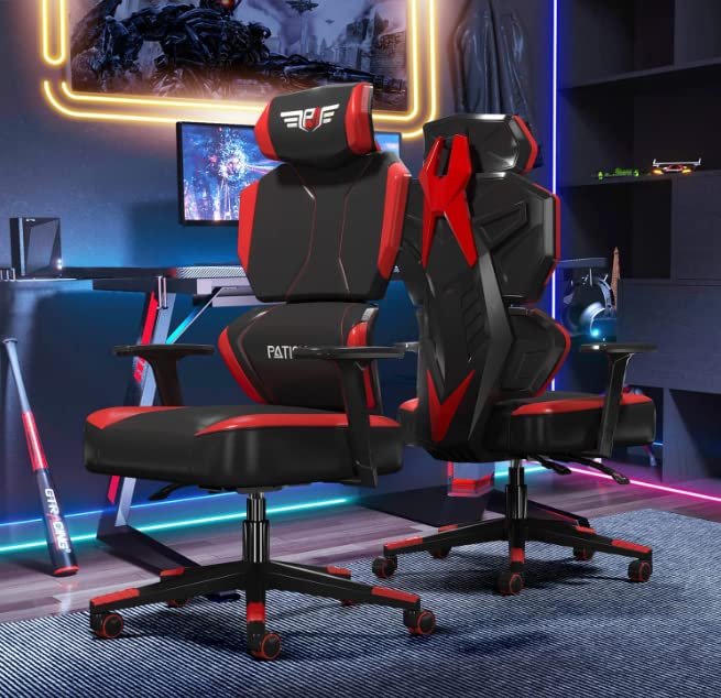High-Back Breathable Gaming Chair with Lumbar Support