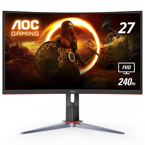 AOC C27G2Z 27" Ultra-Fast Curved Gaming Monitor