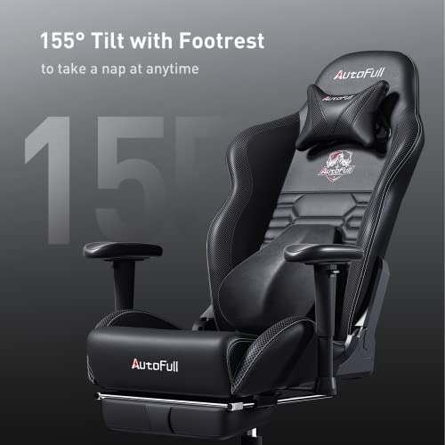 AutoFull Gaming Chair with 3D Lumbar Support