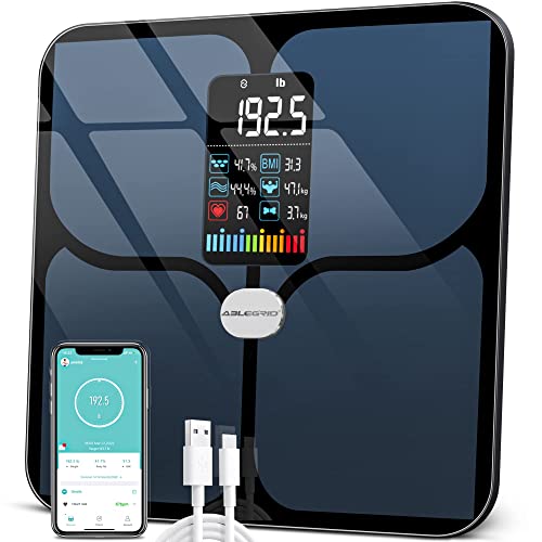 Smart Body Composition Scale with LCD Display