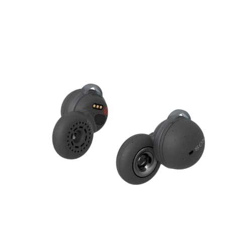 Sony LinkBuds Truly Wireless Earbud Headphones with an Open-Ring Design for Ambient Sounds and Alexa Built-in, Bluetooth Ear Buds Compatible with iPhone and Android, Gray