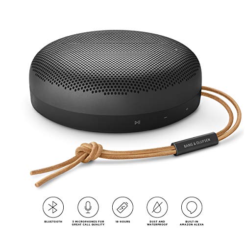 Bang & Olufsen Beosound A1 (2nd Generation) Wireless Portable Waterproof Bluetooth Speaker with Microphone, Anthracite