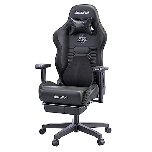AutoFull Gaming Chair with 3D Lumbar Support