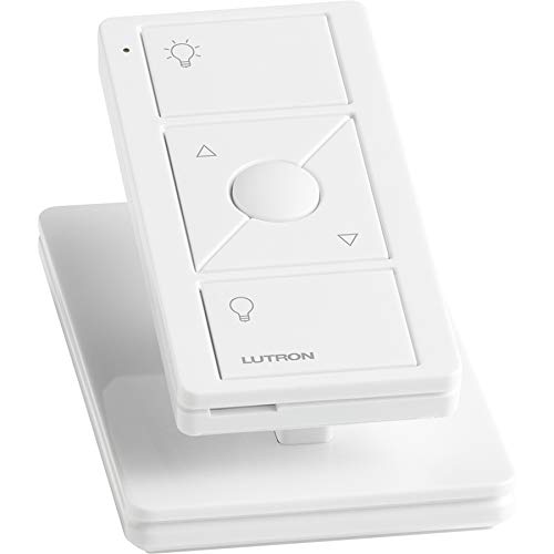 Lutron Pico Smart Remote Control for Caséta Smart Dimmer Switch | PJ2-3BRL-WH-L01R | White