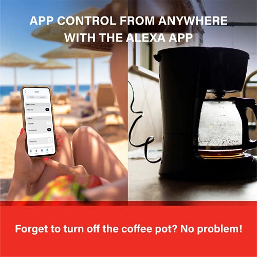 Smart Plug for Alexa & Bluetooth, 2-pack