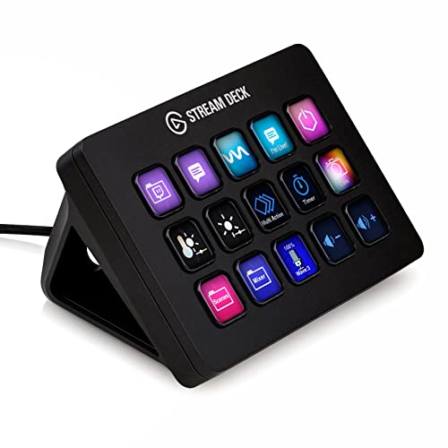 15-Key Studio Controller for OBS, Twitch, etc