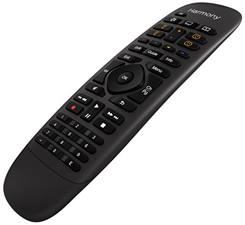 logitech Harmony Companion All In One Remote Control for Smart Home and Entertainment Devices (Black) (Renewed)