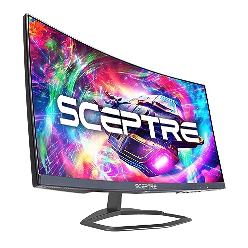 Curved 240Hz Gaming Monitor with Speakers