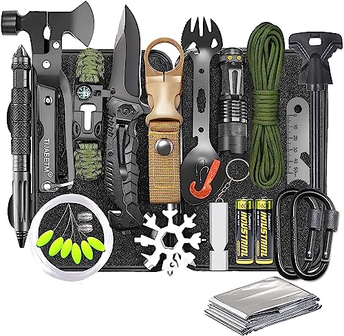 30-in-1 Survival Gear for Outdoor Enthusiasts