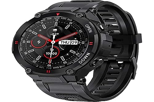 Rugged Military Smartwatch with GPS & Heart Rate