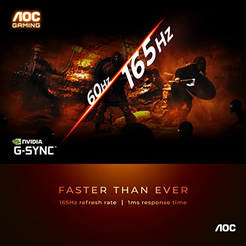 27" Full HD Gaming Monitor, 165Hz, G-SYNC Compatible