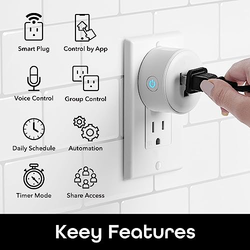 Geeni Smart Wi-Fi Outlet - 2 pack