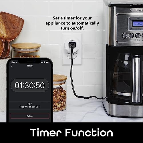 Geeni Smart Wi-Fi Outlet - 2 pack