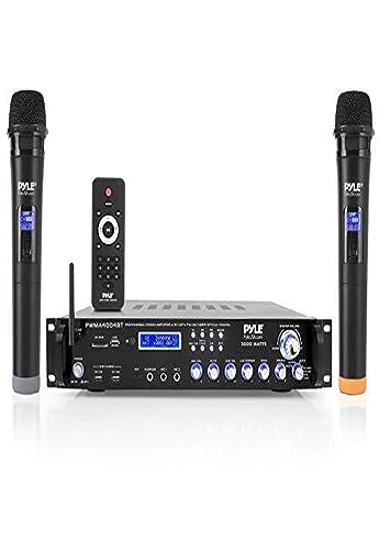 Multi-Channel Home Audio Amplifier System with Bluetooth & Karaoke