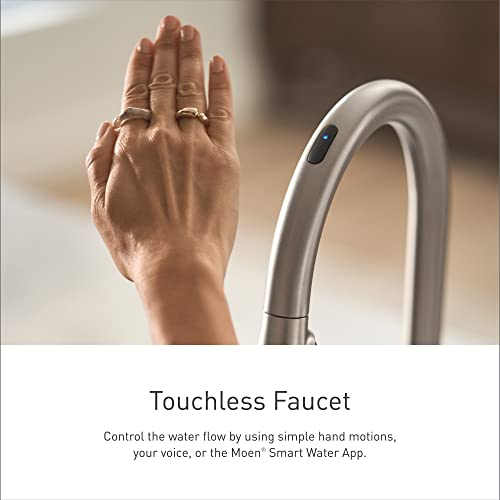 Smart Touchless Matte Black Kitchen Faucet