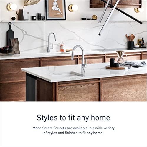 Smart Touchless Matte Black Kitchen Faucet