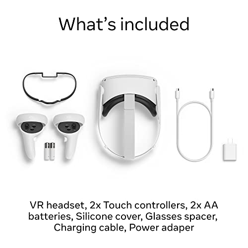 Meta Quest 2 VR Headset with Games!