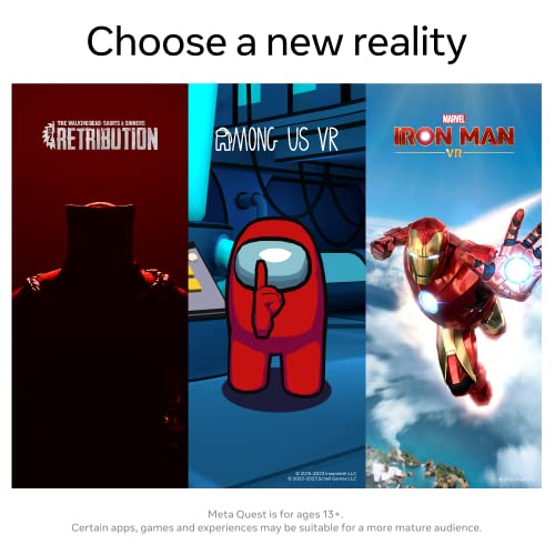 Meta Quest 2 VR Headset with Games!