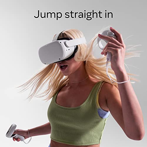 Meta Quest 2 VR Headset with Games!