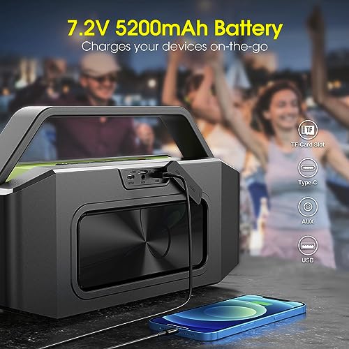W-KING Bluetooth Speaker: Powerful and Waterproof