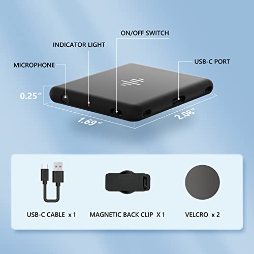 iZYREC Smart Voice Recorder with Long Battery Life