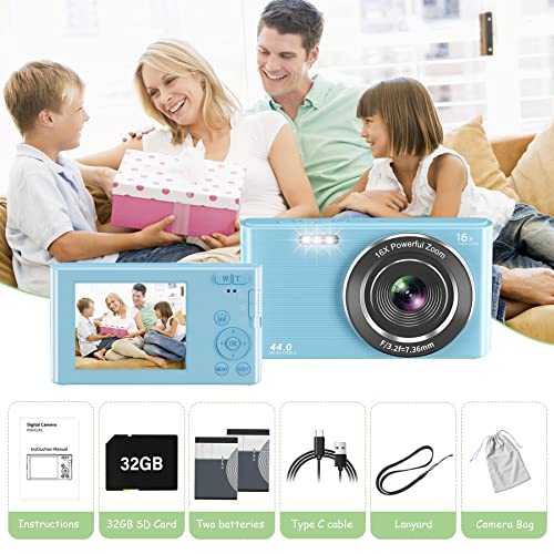 UIKICON 4K Kids Camera for Personal Taste