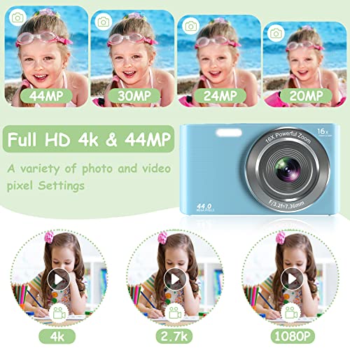 UIKICON 4K Kids Camera for Personal Taste