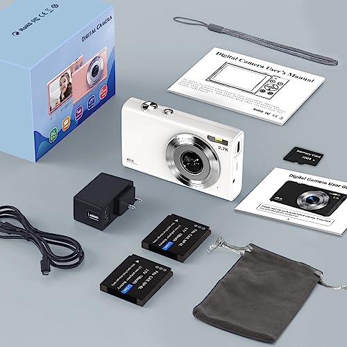 Animdreti 2.7K Vlogging Camera - 48MP, Compact
