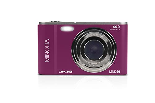 Minolta MND20 Ultra HD Digital Camera (Magenta)
