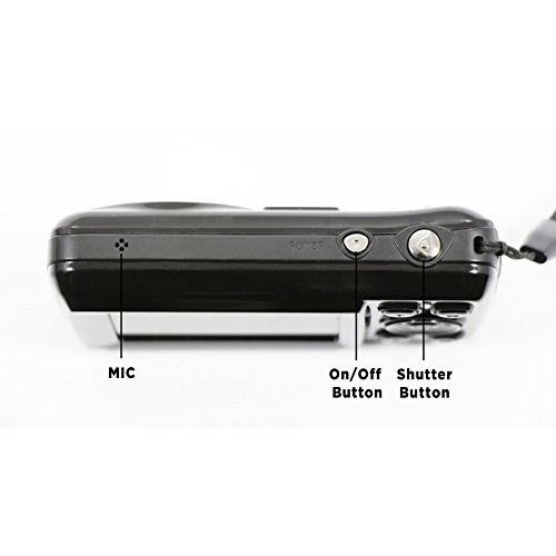 Compact 16MP Digital Camera with 2.4" Screen