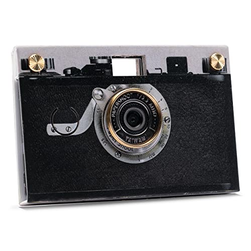 Papershoot Camera with Filters, Timelapse & Vintage Case