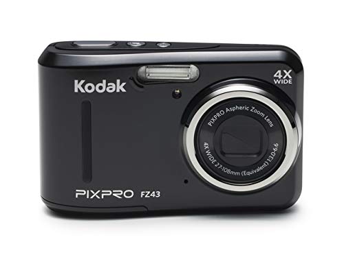Kodak PIXPRO FZ43-BK 16MP Camera: Zoom and LCD