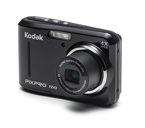 Kodak PIXPRO FZ43-BK 16MP Camera: Zoom and LCD