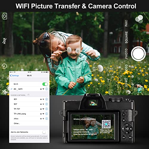 G-Anica 4K Cameras: Capture Vlogs with WiFi Control