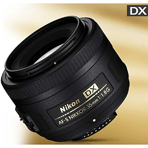 Nikon 35mm f/1.8G AF-S DX Lens for Nikon DSLR Cameras