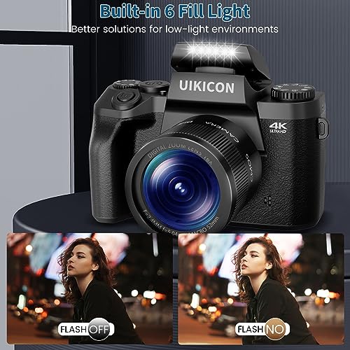 UIKICON 4K WiFi Camera for Perfect Personal Shots