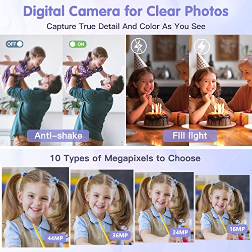 Portable Point and Shoot Camera for Kids: FHD 1080P