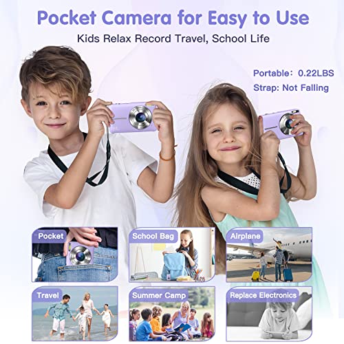 Portable Point and Shoot Camera for Kids: FHD 1080P