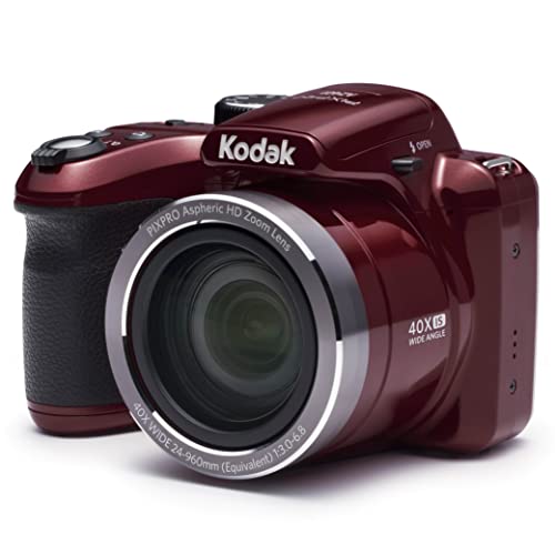 Kodak AZ401RD Digital Camera, Red 3" LCD