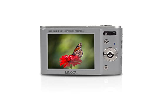 Minolta MND20 Ultra HD Silver Digital Camera