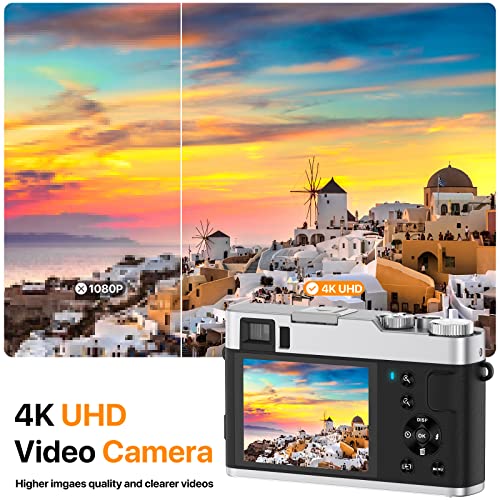 VAHOIALD 4K Autofocus Camera - Vlogging & Photography